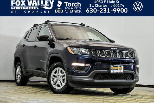 used 2020 Jeep Compass car, priced at $15,524