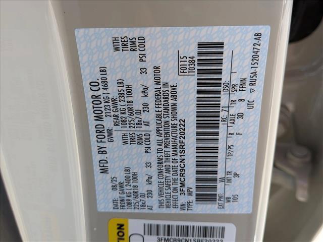 new 2025 Ford Bronco Sport car, priced at $37,460