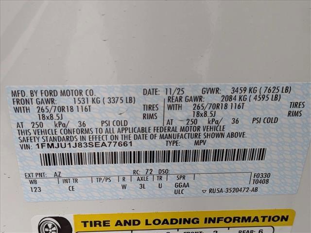 new 2025 Ford Expedition car, priced at $69,190