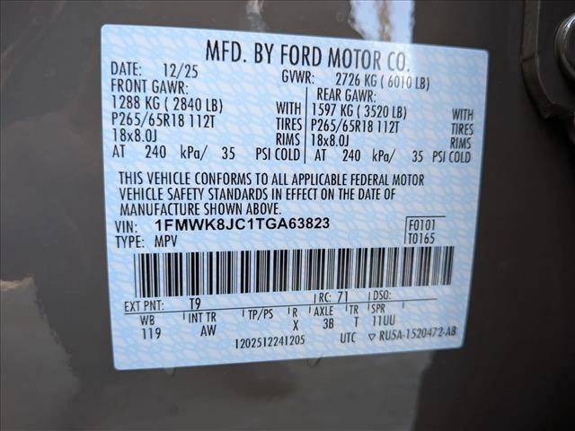 new 2026 Ford Explorer car, priced at $59,855