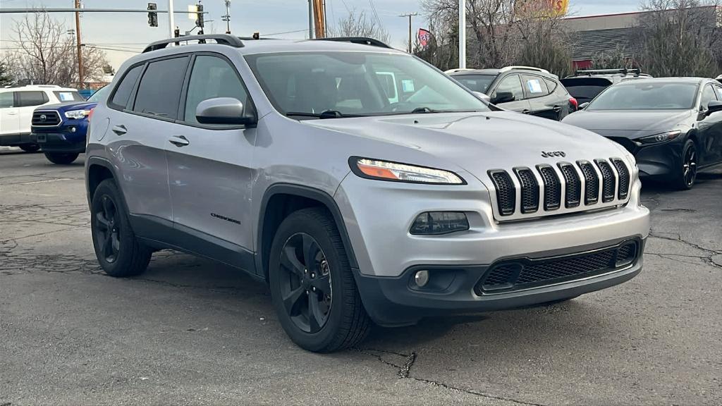 used 2018 Jeep Cherokee car, priced at $14,374