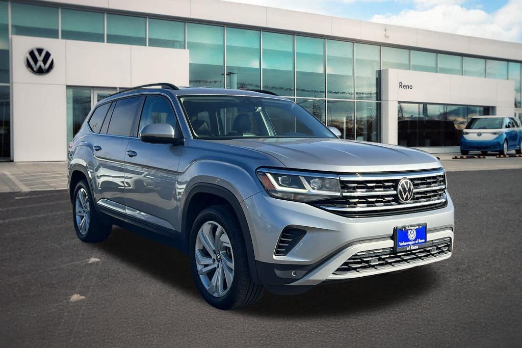 used 2021 Volkswagen Atlas car, priced at $21,703