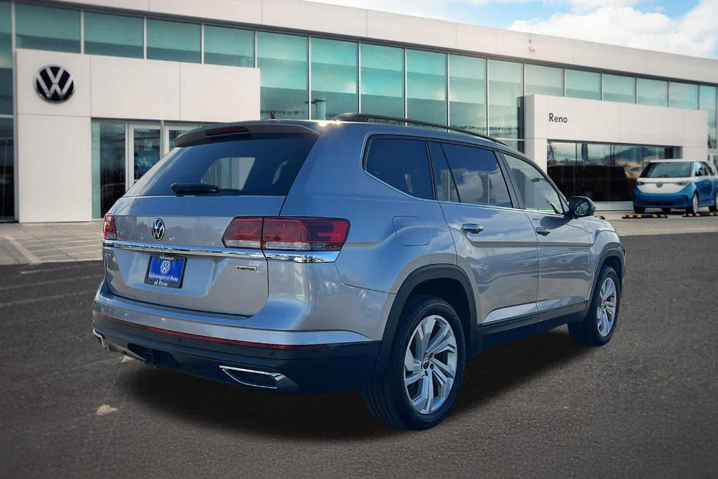 used 2021 Volkswagen Atlas car, priced at $21,703