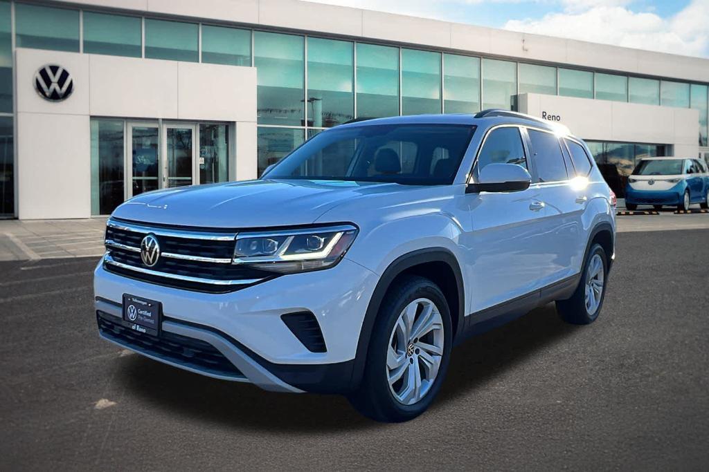 used 2021 Volkswagen Atlas car, priced at $24,623