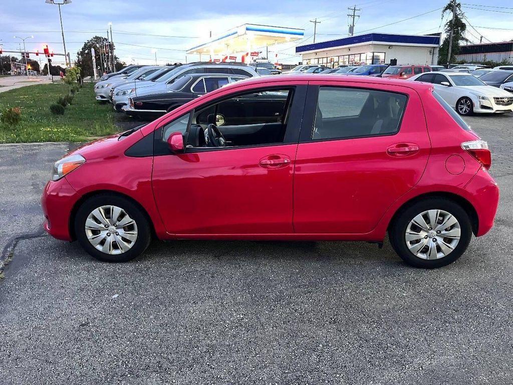2014 Absolutely Red Toyota Yaris