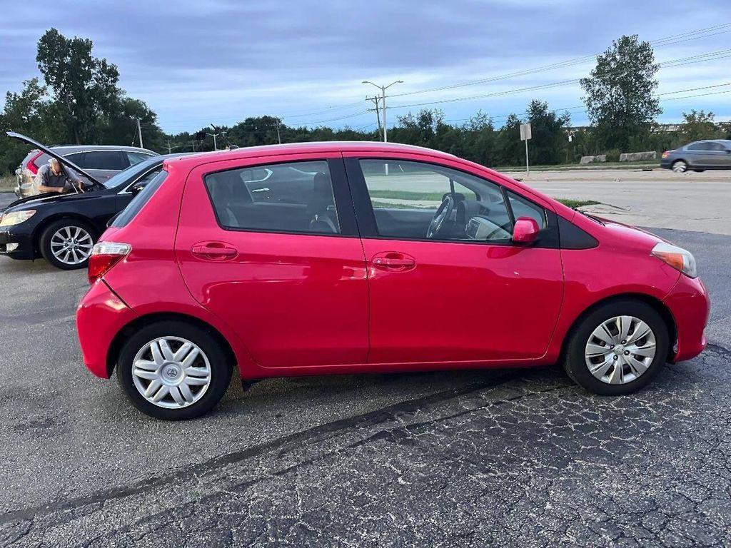 2014 Absolutely Red Toyota Yaris