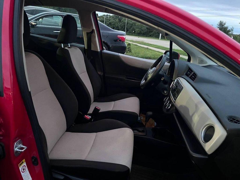 2014 Absolutely Red Toyota Yaris