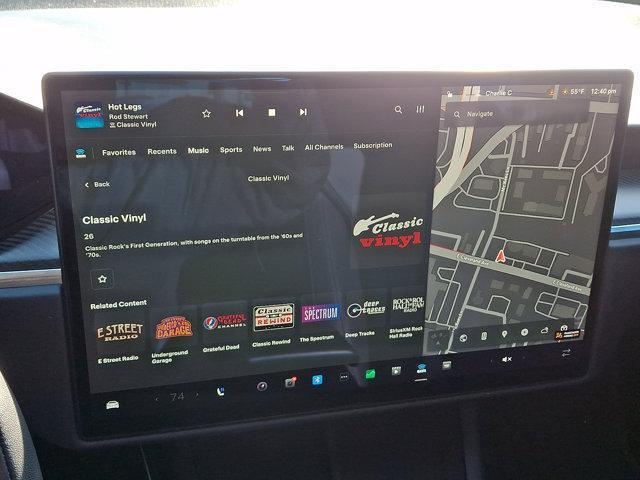 used 2021 Tesla Model S car, priced at $49,495