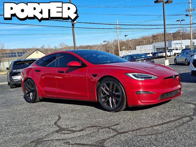 used 2021 Tesla Model S car, priced at $49,495