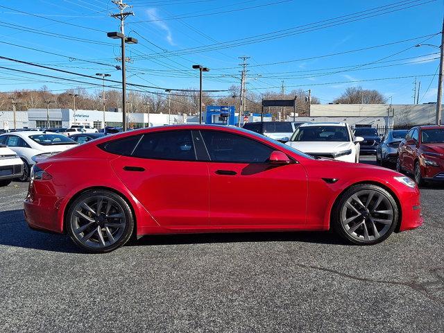 used 2021 Tesla Model S car, priced at $49,495