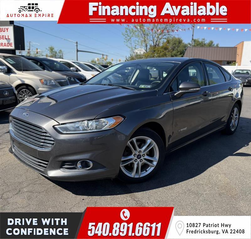 used 2015 Ford Fusion Hybrid car, priced at $6,495