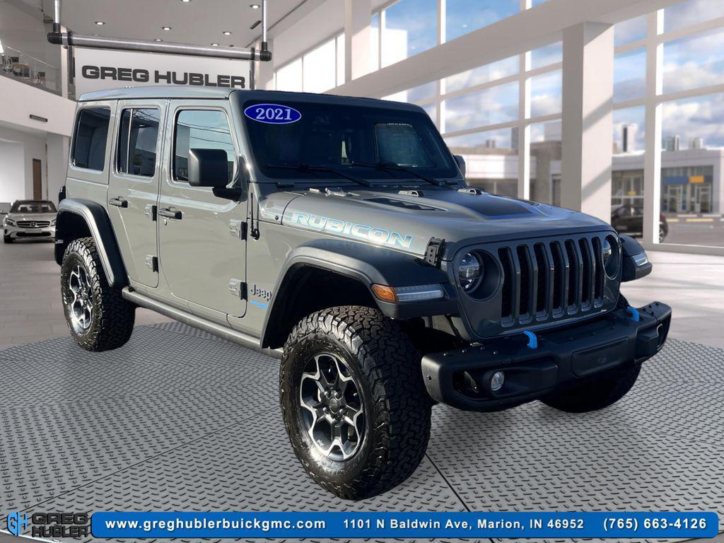 used 2021 Jeep Wrangler Unlimited 4xe car, priced at $27,549