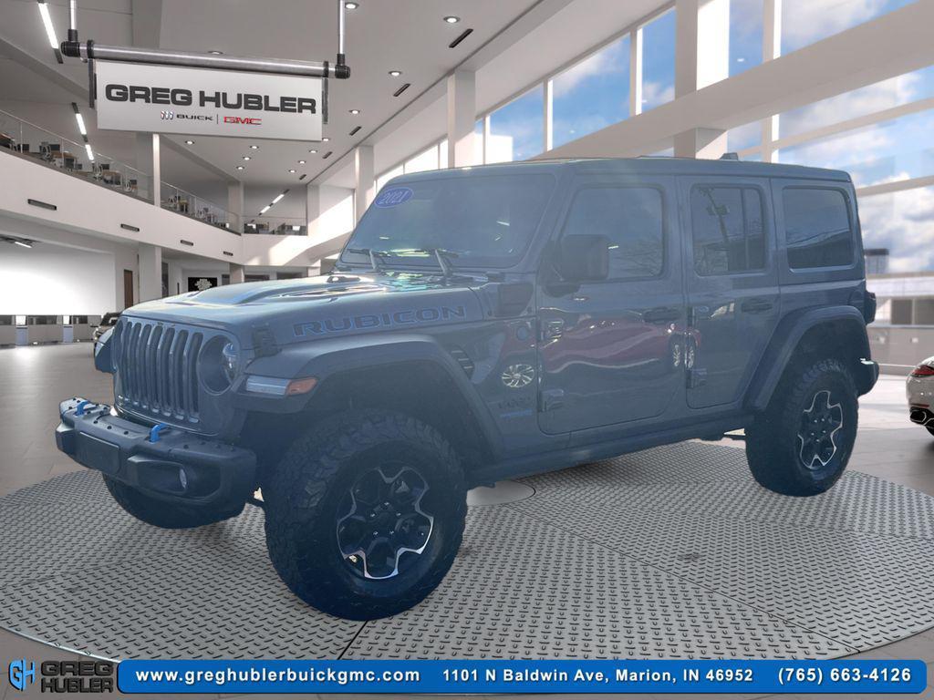 used 2021 Jeep Wrangler Unlimited 4xe car, priced at $27,549