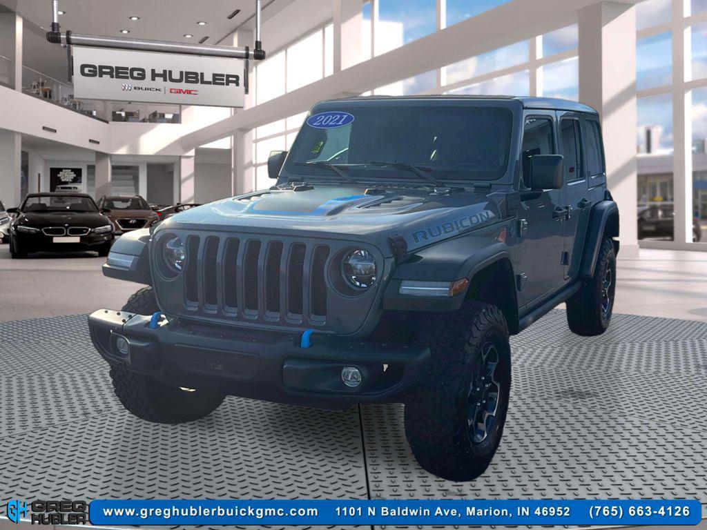 used 2021 Jeep Wrangler Unlimited 4xe car, priced at $27,549