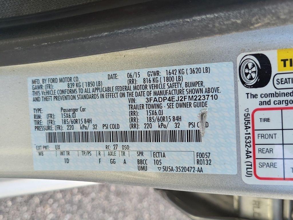 used 2015 Ford Fiesta car, priced at $8,104