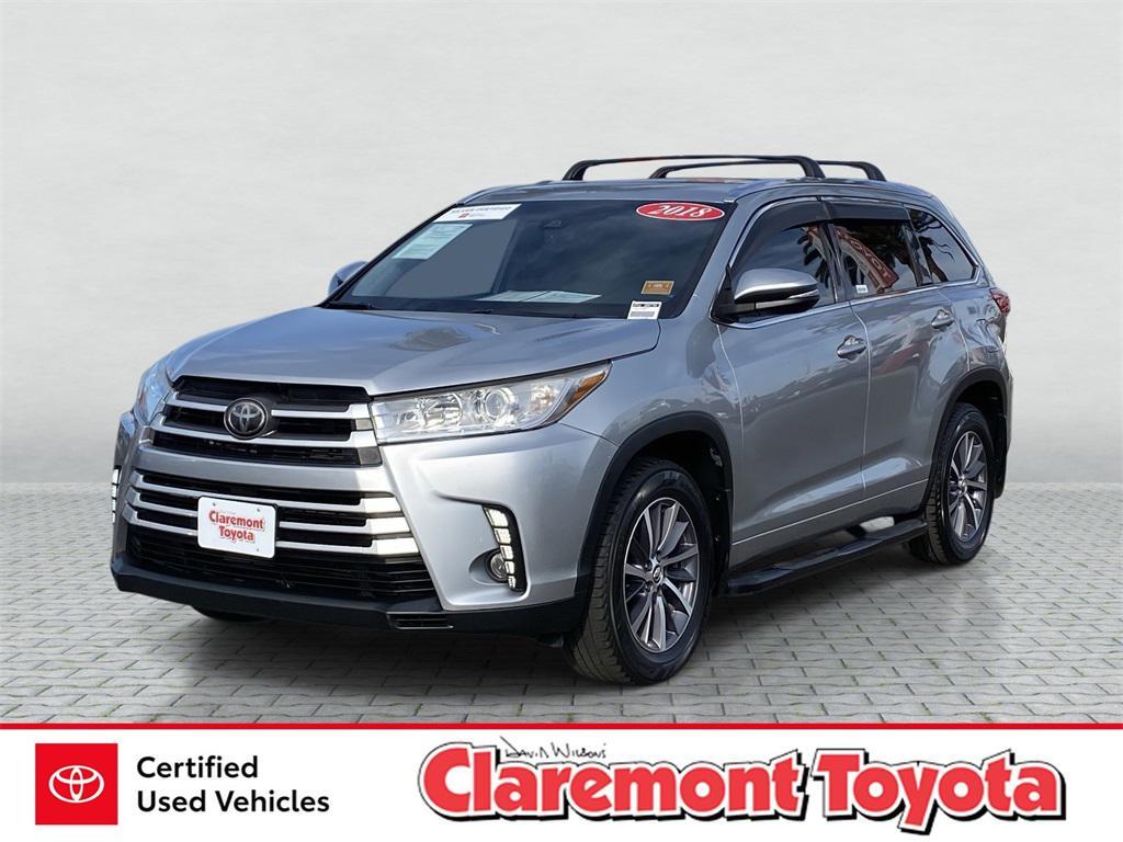 used 2018 Toyota Highlander car, priced at $24,500