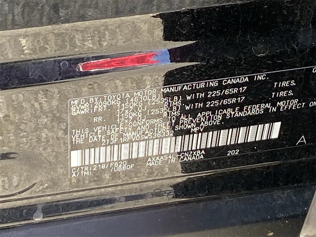 used 2025 Toyota RAV4 car, priced at $26,900