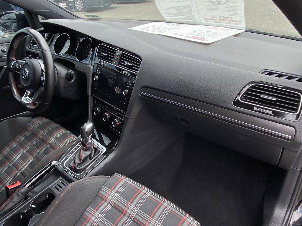 used 2018 Volkswagen Golf GTI car, priced at $16,900