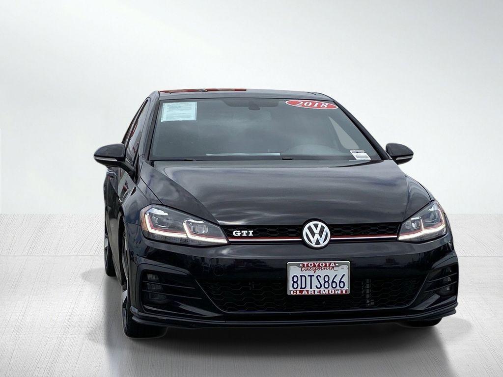 used 2018 Volkswagen Golf GTI car, priced at $16,900