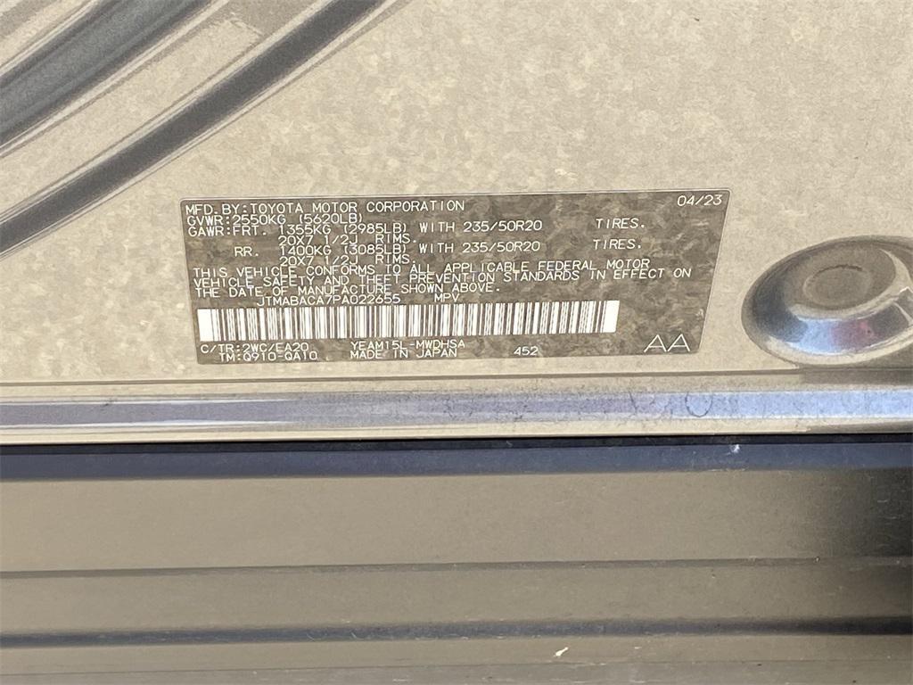 used 2023 Toyota bZ4X car, priced at $19,700