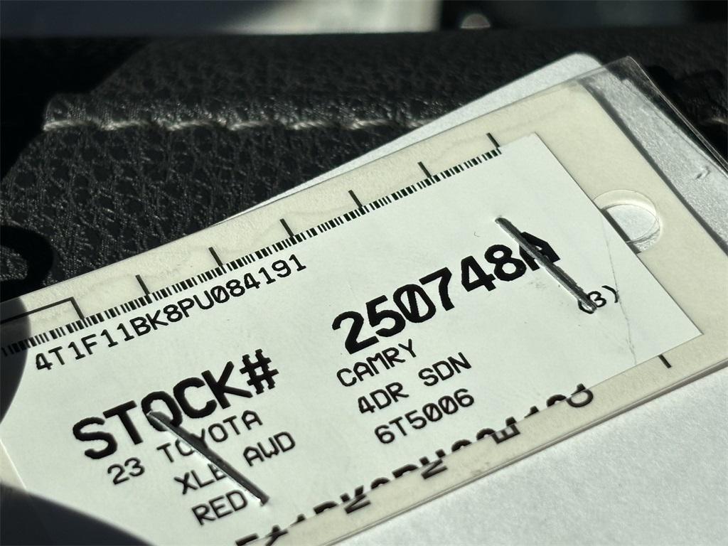 used 2023 Toyota Camry car, priced at $28,500