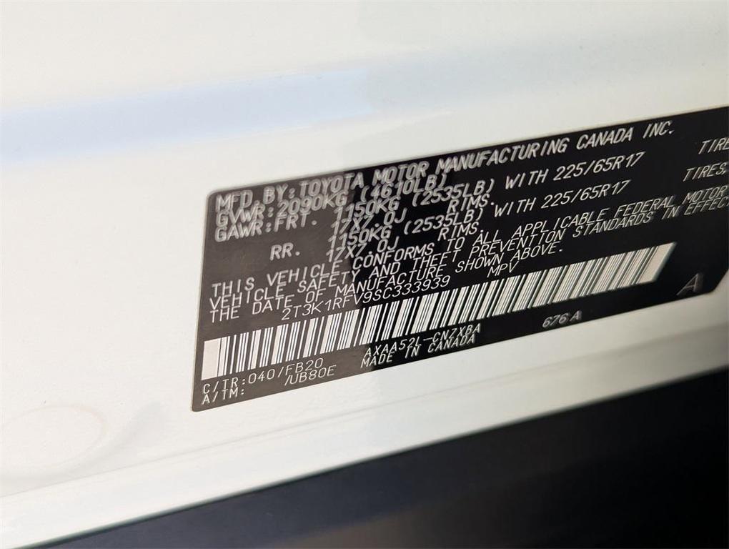 used 2025 Toyota RAV4 car, priced at $29,300