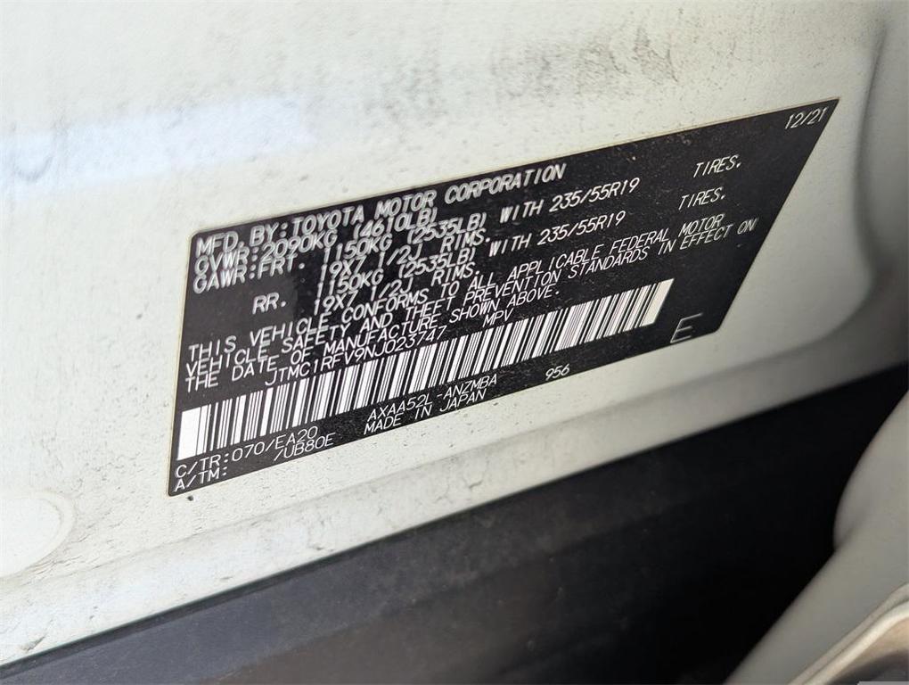 used 2022 Toyota RAV4 car, priced at $25,500