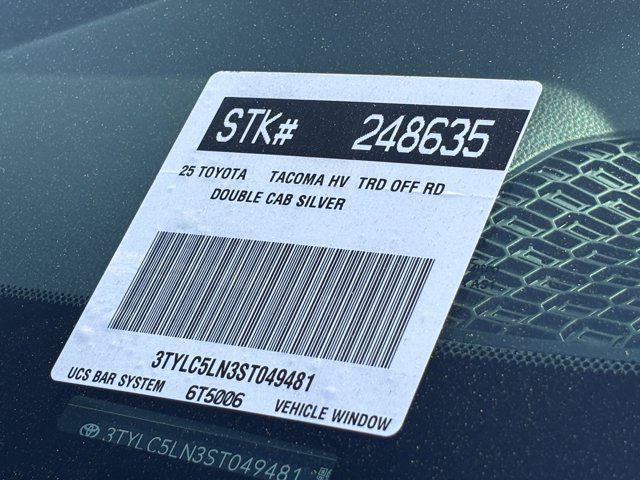 new 2025 Toyota Tacoma Hybrid car, priced at $55,647