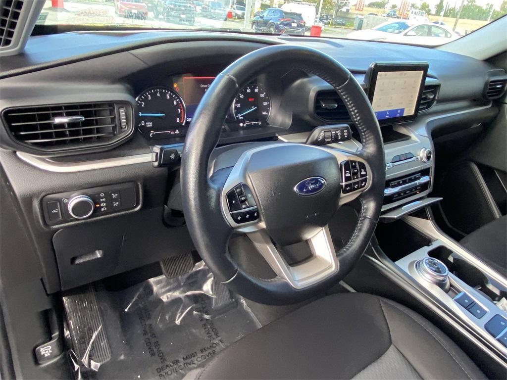 used 2022 Ford Explorer car, priced at $25,500