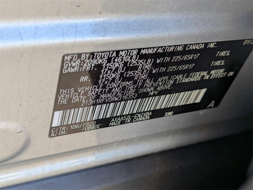 used 2024 Toyota RAV4 car, priced at $25,200