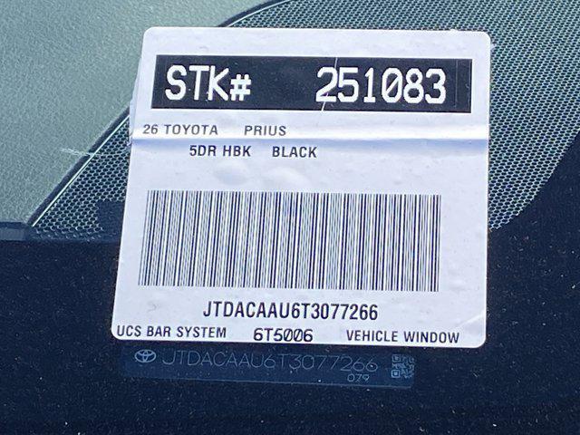 new 2026 Toyota Prius car, priced at $34,548