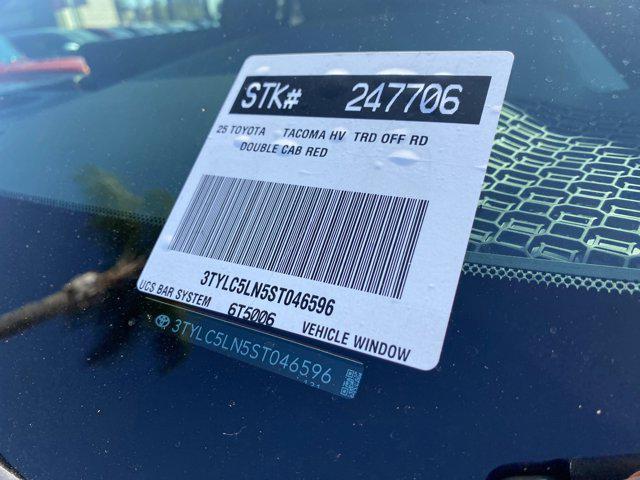 new 2025 Toyota Tacoma Hybrid car, priced at $55,579