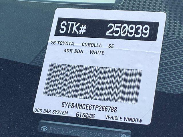 new 2026 Toyota Corolla car, priced at $27,087