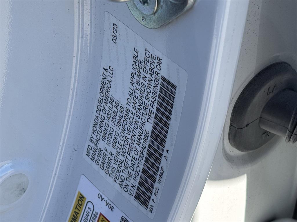 used 2023 Honda Accord car, priced at $23,500