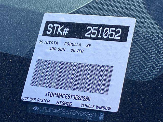 new 2026 Toyota Corolla car, priced at $28,052