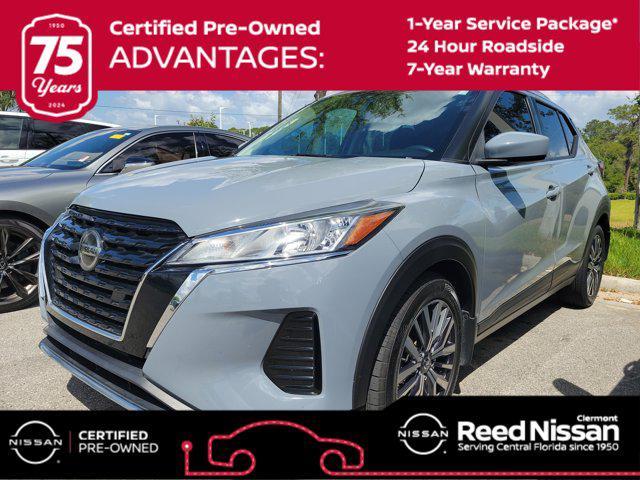 used 2021 Nissan Kicks car, priced at $15,997