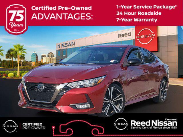 used 2021 Nissan Sentra car, priced at $14,599