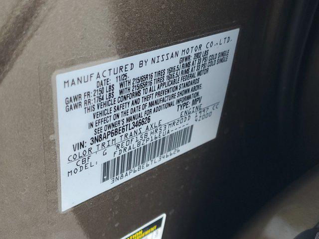 new 2026 Nissan Kicks car, priced at $23,255