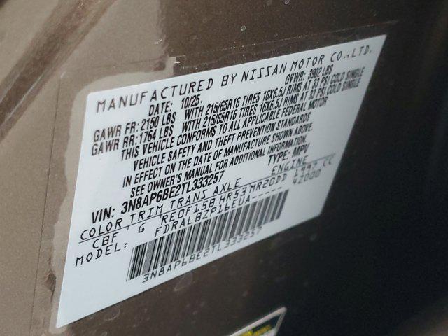 new 2026 Nissan Kicks car, priced at $23,255