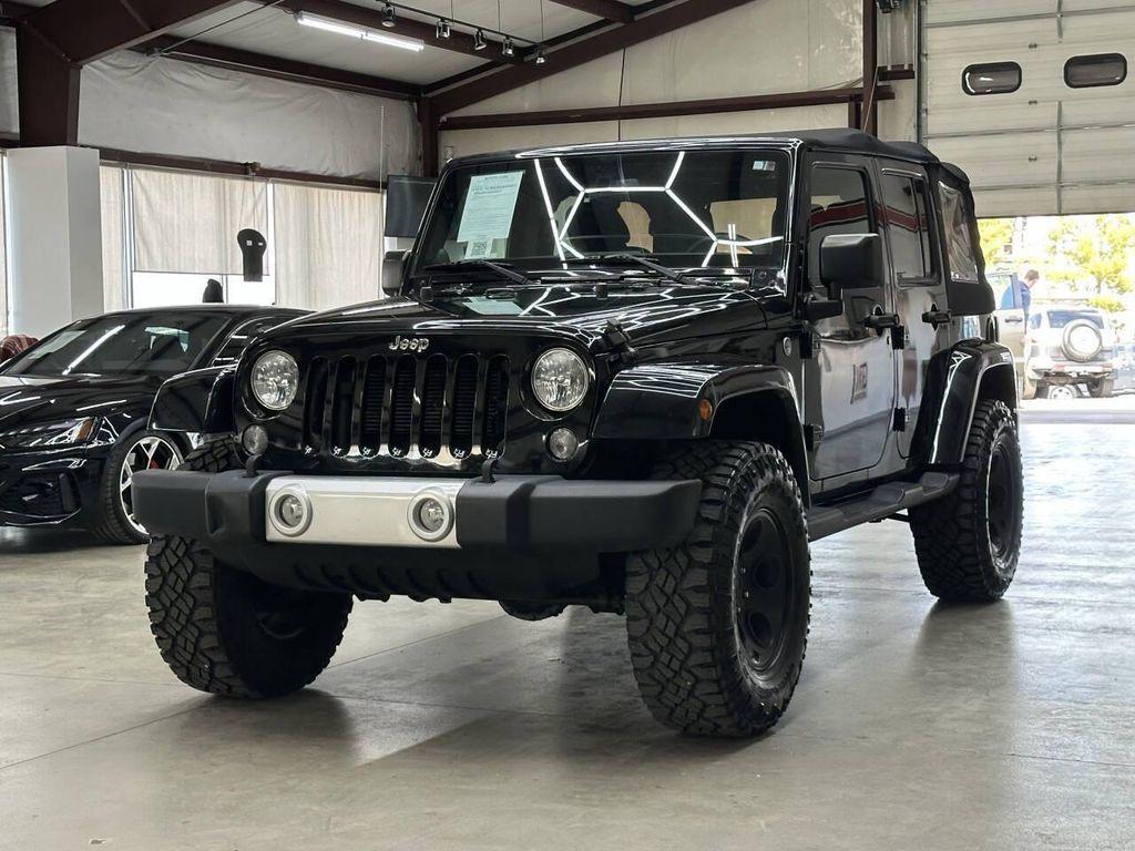 used 2014 Jeep Wrangler Unlimited car, priced at $15,983
