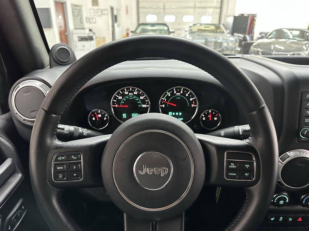 used 2014 Jeep Wrangler Unlimited car, priced at $15,983
