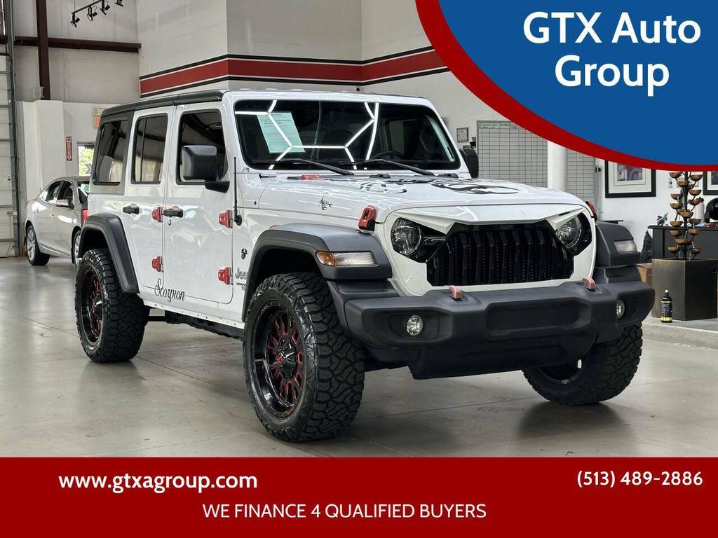 used 2018 Jeep Wrangler Unlimited car, priced at $18,999