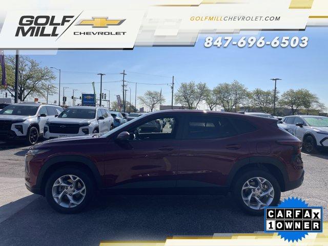 used 2025 Chevrolet Trax car, priced at $20,938