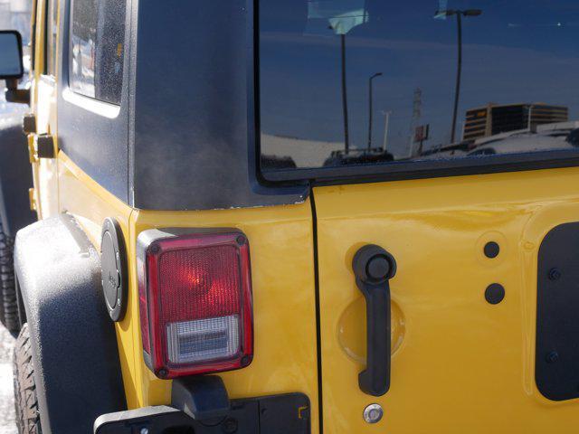 used 2015 Jeep Wrangler Unlimited car, priced at $16,688