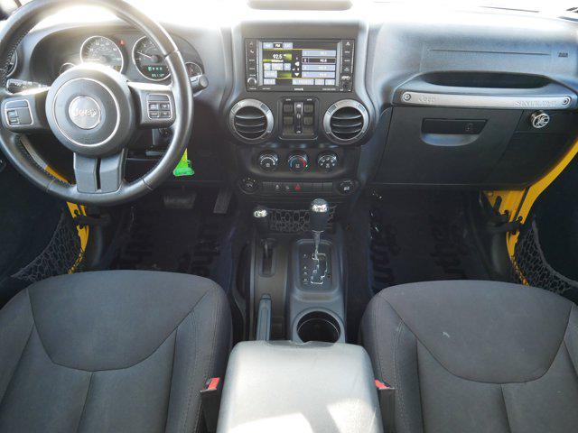 used 2015 Jeep Wrangler Unlimited car, priced at $16,688