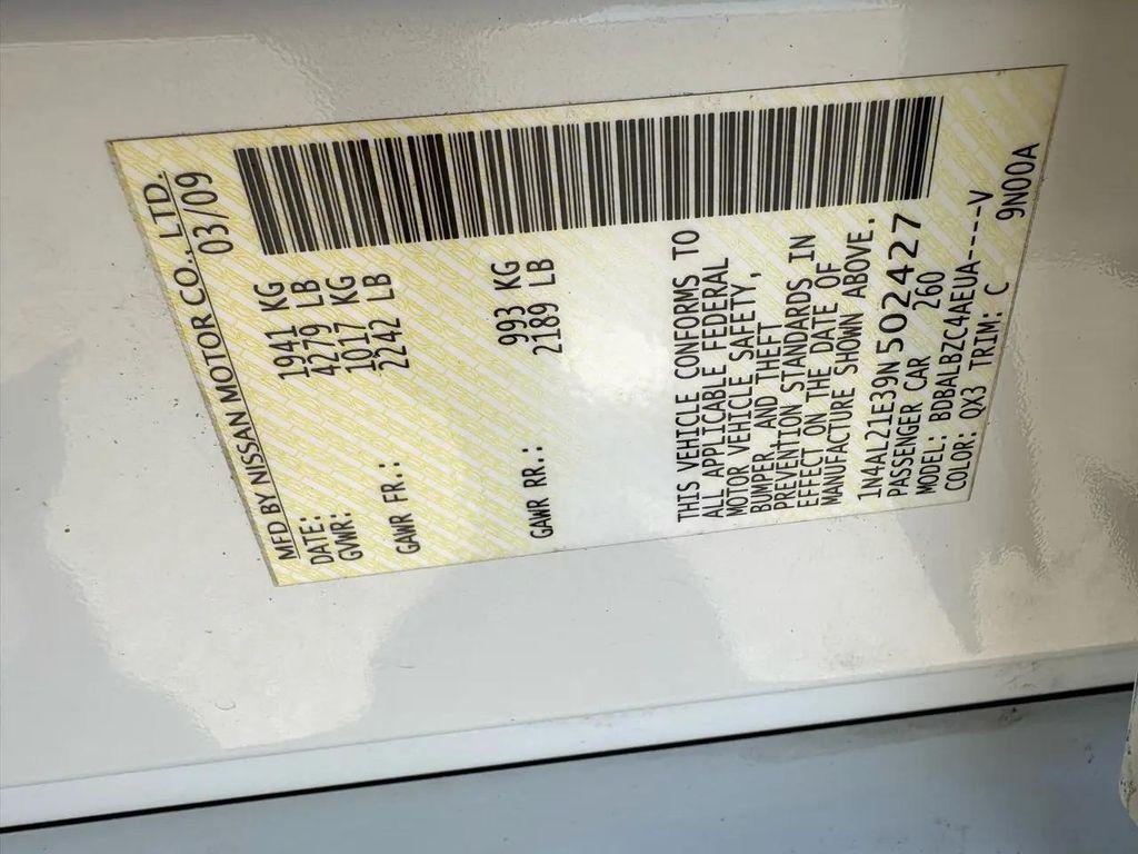 used 2009 Nissan Altima car, priced at $9,800