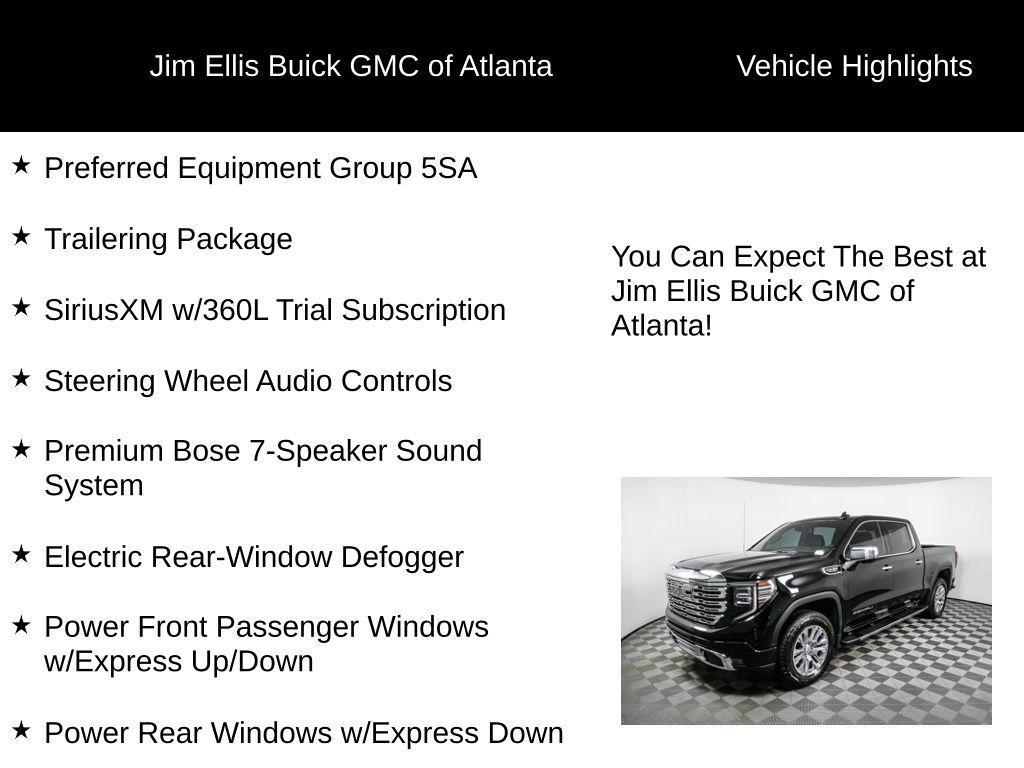 used 2025 GMC Sierra 1500 car, priced at $58,900