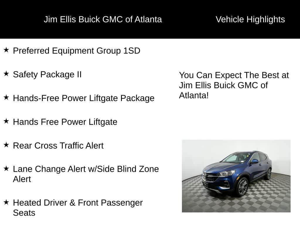 used 2023 Buick Encore GX car, priced at $20,300
