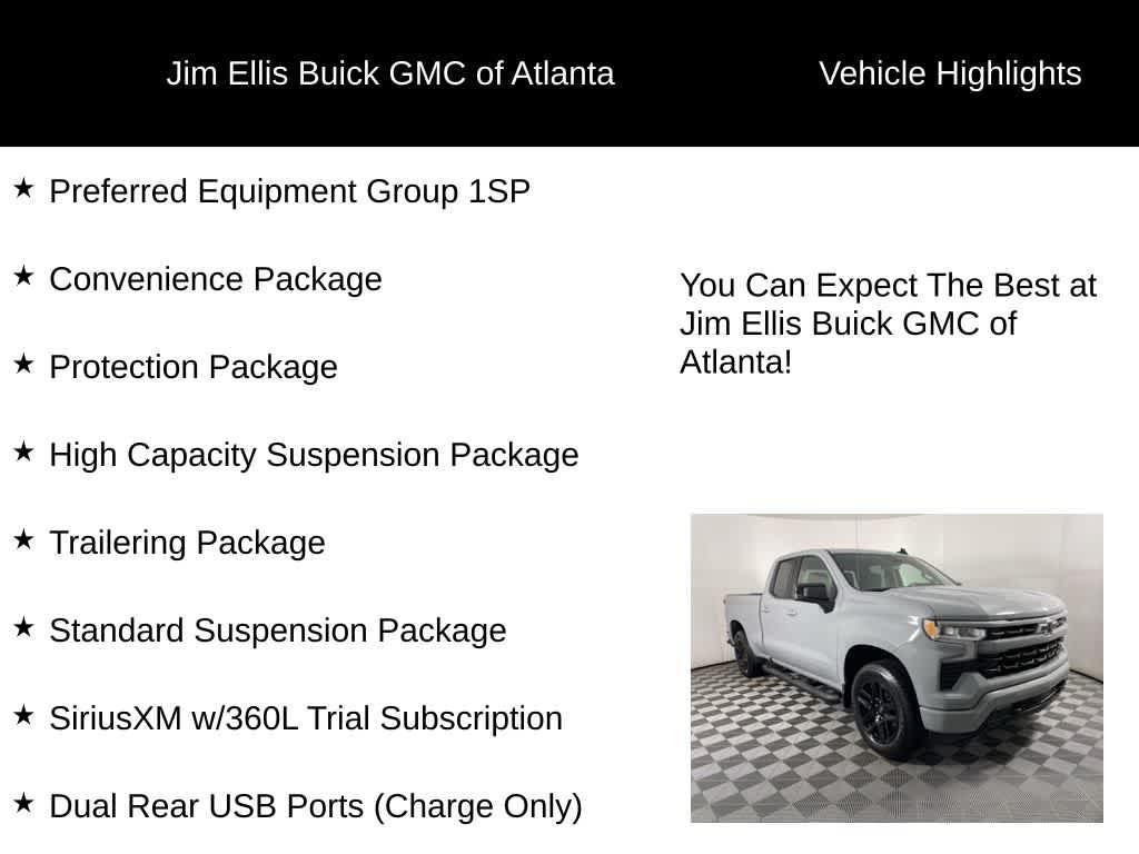 used 2025 Chevrolet Silverado 1500 car, priced at $45,737