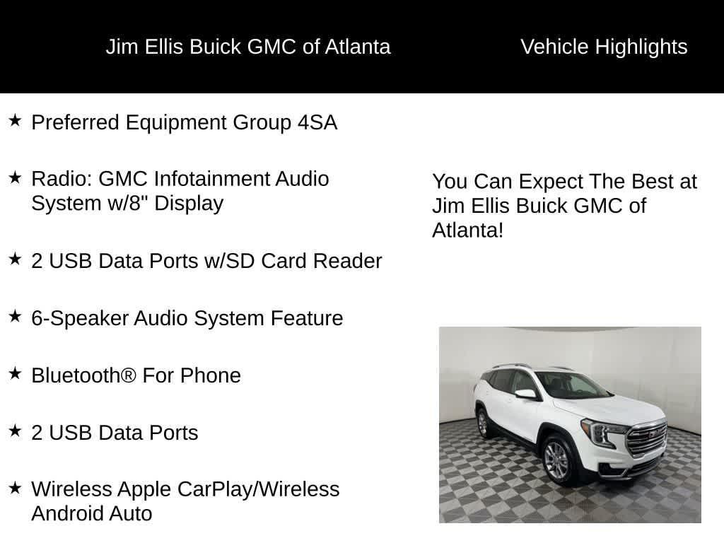 used 2023 GMC Terrain car, priced at $20,647
